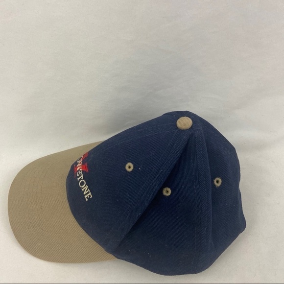 Vintage Yellowstone National Stone Navy Blue Hat - Picture 4 of 8